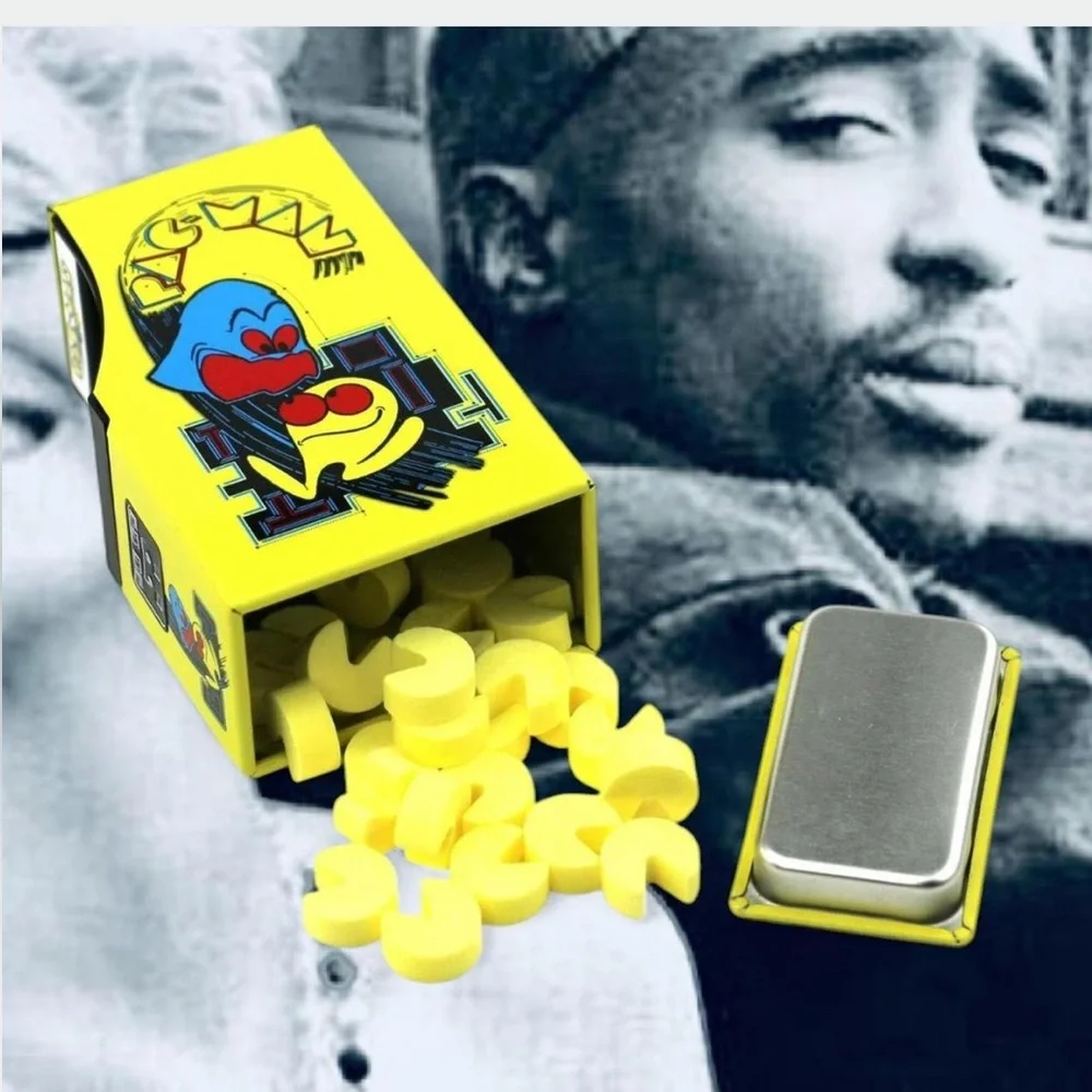 NEW PAC-MAN Miniature Arcade Collectors Tin with PAC-MAN Candies